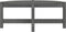 vidaXL - Salontafel - 87x48x35 - cm - massief - grenenhout - grijs