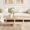 vidaXL - Salontafel - 87x48x35 - cm - massief - grenenhout