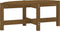 vidaXL - Salontafel - 87x48x35 - cm - massief - grenenhout - honingbruin