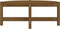 vidaXL - Salontafel - 87x48x35 - cm - massief - grenenhout - honingbruin