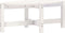 vidaXL - Salontafel - 87x48x35 - cm - massief - grenenhout - wit