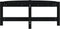 vidaXL - Salontafel - 87x48x35 - cm - massief - grenenhout - zwart