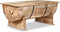 vidaXL - Salontafel - 88x50x40 - cm - massief - mangohout