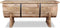 vidaXL - Salontafel - 88x50x40 - cm - massief - mangohout