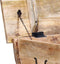 vidaXL - Salontafel - 88x50x40 - cm - massief - mangohout