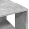 vidaXL - Salontafel - 89,5x48x30 - cm - bewerkt - hout - betongrijs