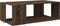 vidaXL - Salontafel - 89,5x48x30 - cm - bewerkt - hout - bruin - eikenkleurig