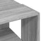 vidaXL - Salontafel - 89,5x48x30 - cm - bewerkt - hout - grijs - sonoma - eikenkleurig