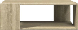 vidaXL - Salontafel - 89,5x48x30 - cm - bewerkt - hout - sonoma - eikenkleurig