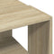 vidaXL - Salontafel - 89,5x48x30 - cm - bewerkt - hout - sonoma - eikenkleurig