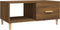 vidaXL - Salontafel - 89,5x50x40 - cm - bewerkt - hout - bruin - eikenkleur