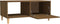 vidaXL - Salontafel - 89,5x50x40 - cm - bewerkt - hout - bruin - eikenkleur