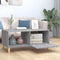 vidaXL - Salontafel - 89,5x50x40 - cm - bewerkt - hout - grijs - sonoma - eikenkleurig