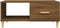 vidaXL - Salontafel - 89,5x50x40 - cm - bewerkt - hout - grijs - sonoma - eikenkleurig