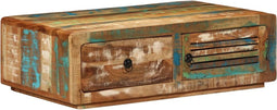 vidaXL - Salontafel - 89x55x29 - cm - massief - gerecycled - hout