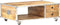 vidaXL - Salontafel - 89x59x33 - cm - massief - ruw - mangohout