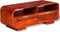 vidaXL - Salontafel - 90x40x35 - cm - massief - sheeshamhout