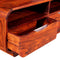 vidaXL - Salontafel - 90x40x35 - cm - massief - sheeshamhout
