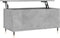 vidaXL - Salontafel - 90x44,5x45 - cm - bewerkt - hout - betongrijs