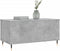 vidaXL - Salontafel - 90x44,5x45 - cm - bewerkt - hout - betongrijs