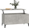 vidaXL - Salontafel - 90x44,5x45 - cm - bewerkt - hout - betongrijs