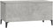 vidaXL - Salontafel - 90x44,5x45 - cm - bewerkt - hout - betongrijs