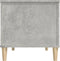 vidaXL - Salontafel - 90x44,5x45 - cm - bewerkt - hout - betongrijs