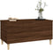vidaXL - Salontafel - 90x44,5x45 - cm - bewerkt - hout - bruin - eikenkleur