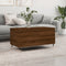 vidaXL - Salontafel - 90x44,5x45 - cm - bewerkt - hout - bruin - eikenkleur