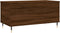 vidaXL - Salontafel - 90x44,5x45 - cm - bewerkt - hout - bruin - eikenkleur