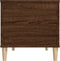 vidaXL - Salontafel - 90x44,5x45 - cm - bewerkt - hout - bruin - eikenkleur