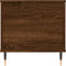 vidaXL - Salontafel - 90x44,5x45 - cm - bewerkt - hout - bruin - eikenkleur