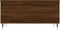 vidaXL - Salontafel - 90x44,5x45 - cm - bewerkt - hout - bruin - eikenkleur