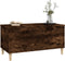 vidaXL - Salontafel - 90x44,5x45 - cm - bewerkt - hout - gerookt - eikenkleurig