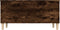 vidaXL - Salontafel - 90x44,5x45 - cm - bewerkt - hout - gerookt - eikenkleurig