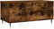 vidaXL - Salontafel - 90x44,5x45 - cm - bewerkt - hout - gerookt - eikenkleurig