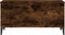 vidaXL - Salontafel - 90x44,5x45 - cm - bewerkt - hout - gerookt - eikenkleurig