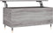 vidaXL - Salontafel - 90x44,5x45 - cm - bewerkt - hout - grijs - sonoma - eikenkleurig