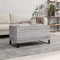 vidaXL - Salontafel - 90x44,5x45 - cm - bewerkt - hout - grijs - sonoma - eikenkleurig