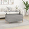vidaXL - Salontafel - 90x44,5x45 - cm - bewerkt - hout - grijs - sonoma - eikenkleurig