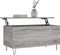 vidaXL - Salontafel - 90x44,5x45 - cm - bewerkt - hout - grijs - sonoma - eikenkleurig