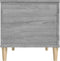 vidaXL - Salontafel - 90x44,5x45 - cm - bewerkt - hout - grijs - sonoma - eikenkleurig
