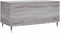 vidaXL - Salontafel - 90x44,5x45 - cm - bewerkt - hout - grijs - sonoma - eikenkleurig