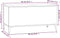 vidaXL - Salontafel - 90x44,5x45 - cm - bewerkt - hout - hoogglans - wit