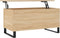 vidaXL - Salontafel - 90x44,5x45 - cm - bewerkt - hout - sonoma - eikenkleurig