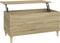 vidaXL - Salontafel - 90x44,5x45 - cm - bewerkt - hout - sonoma - eikenkleurig