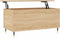 vidaXL - Salontafel - 90x44,5x45 - cm - bewerkt - hout - sonoma - eikenkleurig