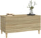 vidaXL - Salontafel - 90x44,5x45 - cm - bewerkt - hout - sonoma - eikenkleurig