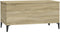 vidaXL - Salontafel - 90x44,5x45 - cm - bewerkt - hout - sonoma - eikenkleurig