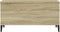 vidaXL - Salontafel - 90x44,5x45 - cm - bewerkt - hout - sonoma - eikenkleurig